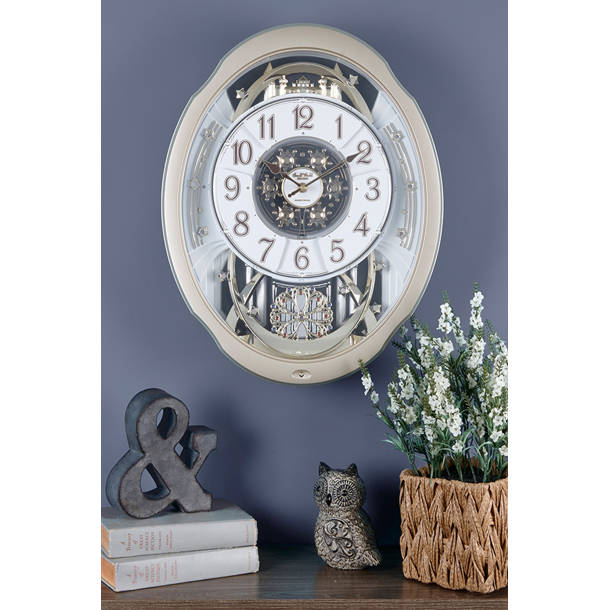 Rhythm Magic Motion Wall Clock & Reviews Wayfair